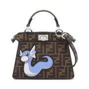 Pre-owned Leather fendi-bags Fendi Vintage , Brown , Dames