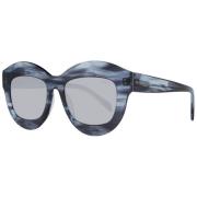 Blauwe Dames Zonnebril Vlinder Stijl Emilio Pucci , Blue , Dames