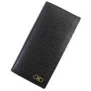 Pre-owned Leather wallets Salvatore Ferragamo Pre-owned , Black , Here...