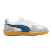 Leren Wit & Blauw Horizon Sneakers Puma , Multicolor , Heren