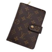 Pre-owned Canvas wallets Louis Vuitton Vintage , Brown , Dames