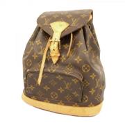 Pre-owned Fabric louis-vuitton-bags Louis Vuitton Vintage , Brown , Da...