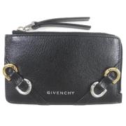 Pre-owned Leather wallets Givenchy Pre-owned , Black , Heren