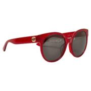 Pre-owned Plastic sunglasses Gucci Vintage , Red , Dames