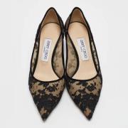 Pre-owned Lace heels Jimmy Choo Pre-owned , Black , Dames