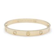 Pre-owned Rose Gold bracelets Cartier Vintage , Yellow , Dames