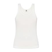 Geribbelde top Anisa By Herenne Birger , White , Dames