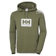 Heren Katoenen Sweatshirt Helly Hansen , Green , Heren