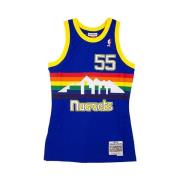 NBA Swingman Jersey Dikembe Mutombo Mitchell & Ness , Blue , Heren