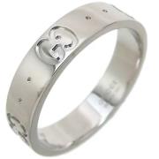 Pre-owned Silver rings Gucci Vintage , Gray , Dames