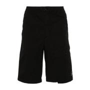 Zwarte Shorts voor Mannen C.p. Company , Black , Heren