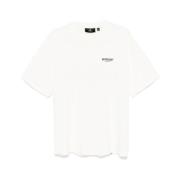 Grafische Print Katoenen T-shirt Represent , White , Heren