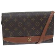 Pre-owned Canvas louis-vuitton-bags Louis Vuitton Vintage , Brown , Da...