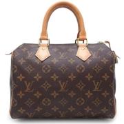 Pre-owned Canvas handbags Louis Vuitton Vintage , Brown , Dames