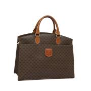 Pre-owned Canvas handbags Celine Vintage , Brown , Dames