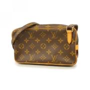 Pre-owned Fabric louis-vuitton-bags Louis Vuitton Vintage , Brown , Da...