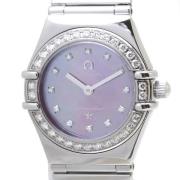 Pre-owned Metal watches Omega Vintage , Purple , Dames