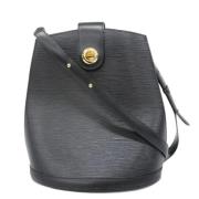 Pre-owned Leather louis-vuitton-bags Louis Vuitton Vintage , Black , D...