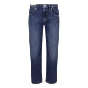 Denim Gemaakt van Premium Materialen PT Torino , Blue , Dames