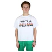 L.a. Riot T-shirt in het wit Gallery Dept. , White , Heren