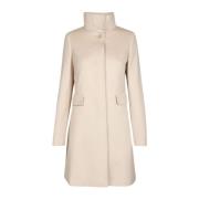 Lichte Beige Agnese Jas Max Mara Studio , Beige , Dames