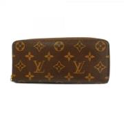 Pre-owned Fabric wallets Louis Vuitton Vintage , Brown , Dames