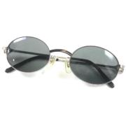 Pre-owned Fabric sunglasses Cartier Vintage , Gray , Heren