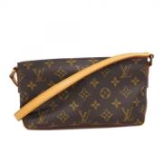 Pre-owned Fabric louis-vuitton-bags Louis Vuitton Vintage , Brown , Da...