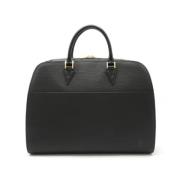 Pre-owned Leather louis-vuitton-bags Louis Vuitton Vintage , Black , D...