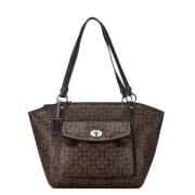 Pre-owned Leather totes Coach Pre-owned , Brown , Dames