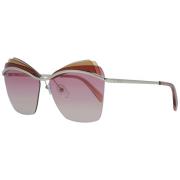 Gouden Cat Eye Zonnebril Verloop Roze Emilio Pucci , Purple , Dames