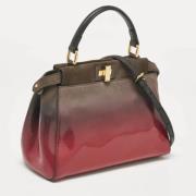 Pre-owned Suede fendi-bags Fendi Vintage , Gray , Dames