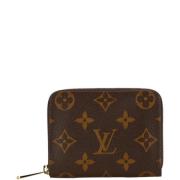 Pre-owned Canvas wallets Louis Vuitton Vintage , Brown , Dames