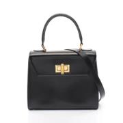 Pre-owned Leather celine-bags Celine Vintage , Black , Dames