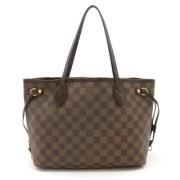 Pre-owned Canvas louis-vuitton-bags Louis Vuitton Vintage , Brown , Da...