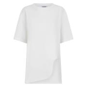 Witte T-Shirt 001 Klassieke Stijl The Attico , White , Dames