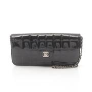 Pre-owned Leather chanel-bags Chanel Vintage , Black , Dames