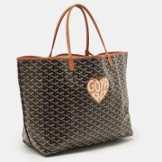 Pre-owned Leather totes Goyard Vintage , Brown , Dames