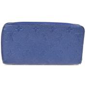 Pre-owned Leather wallets Louis Vuitton Vintage , Blue , Dames