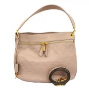 Pre-owned Fabric louis-vuitton-bags Louis Vuitton Vintage , Beige , Da...