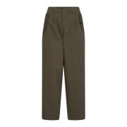 Zeeschildpad Chino Broek MOS Mosh , Green , Dames