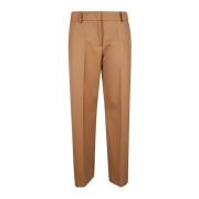 Beige Wollen Broek Mauro Grifoni , Beige , Dames