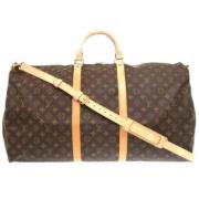 Pre-owned Canvas louis-vuitton-bags Louis Vuitton Vintage , Brown , Da...