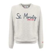 Witte Sweaters voor Mannen MC2 Saint Barth , White , Heren