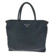 Pre-owned Canvas prada-bags Prada Vintage , Black , Dames