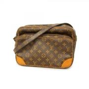 Pre-owned Fabric louis-vuitton-bags Louis Vuitton Vintage , Brown , Da...