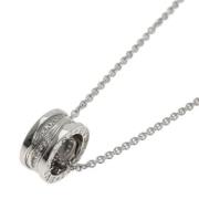 Pre-owned White Gold necklaces Bvlgari Vintage , Gray , Dames