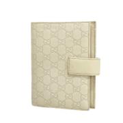 Pre-owned Leather home-office Gucci Vintage , Beige , Dames