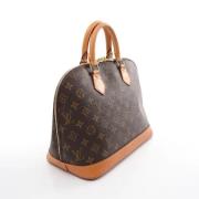 Pre-owned Canvas handbags Louis Vuitton Vintage , Brown , Dames