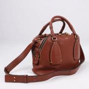 Pre-owned Leather handbags Chloé Pre-owned , Brown , Dames